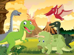 skattjakt dinosaurier